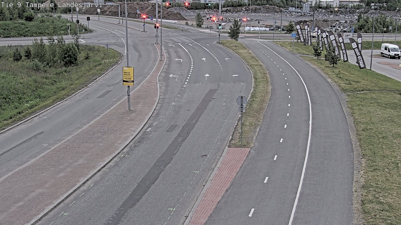 Kelikamerat Kuva Tie 9 Tampere, Lahdesjärvi, Tampere, Pirkanmaa