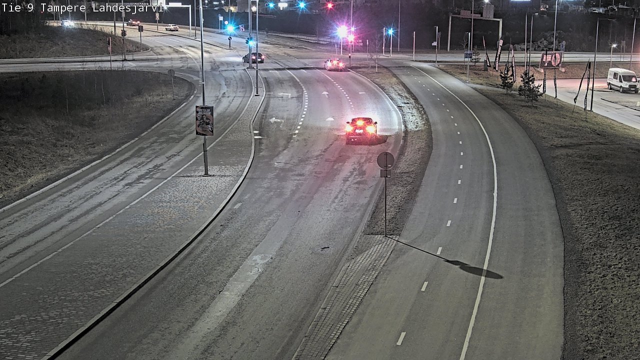 Weather Camera Image Väg 9 Tammerfors, Lahdesjärvi, Tampere, Pirkanmaa