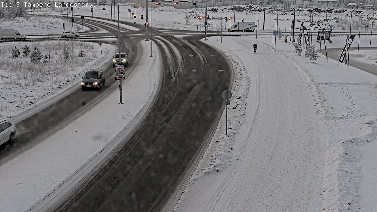 Weather Camera Image Road 9 Tampere, Lahdesjärvi, Tampere, Pirkanmaa