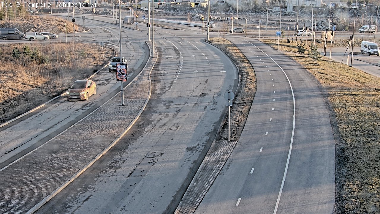 Weather Camera Image Road 9 Tampere, Lahdesjärvi, Tampere, Pirkanmaa