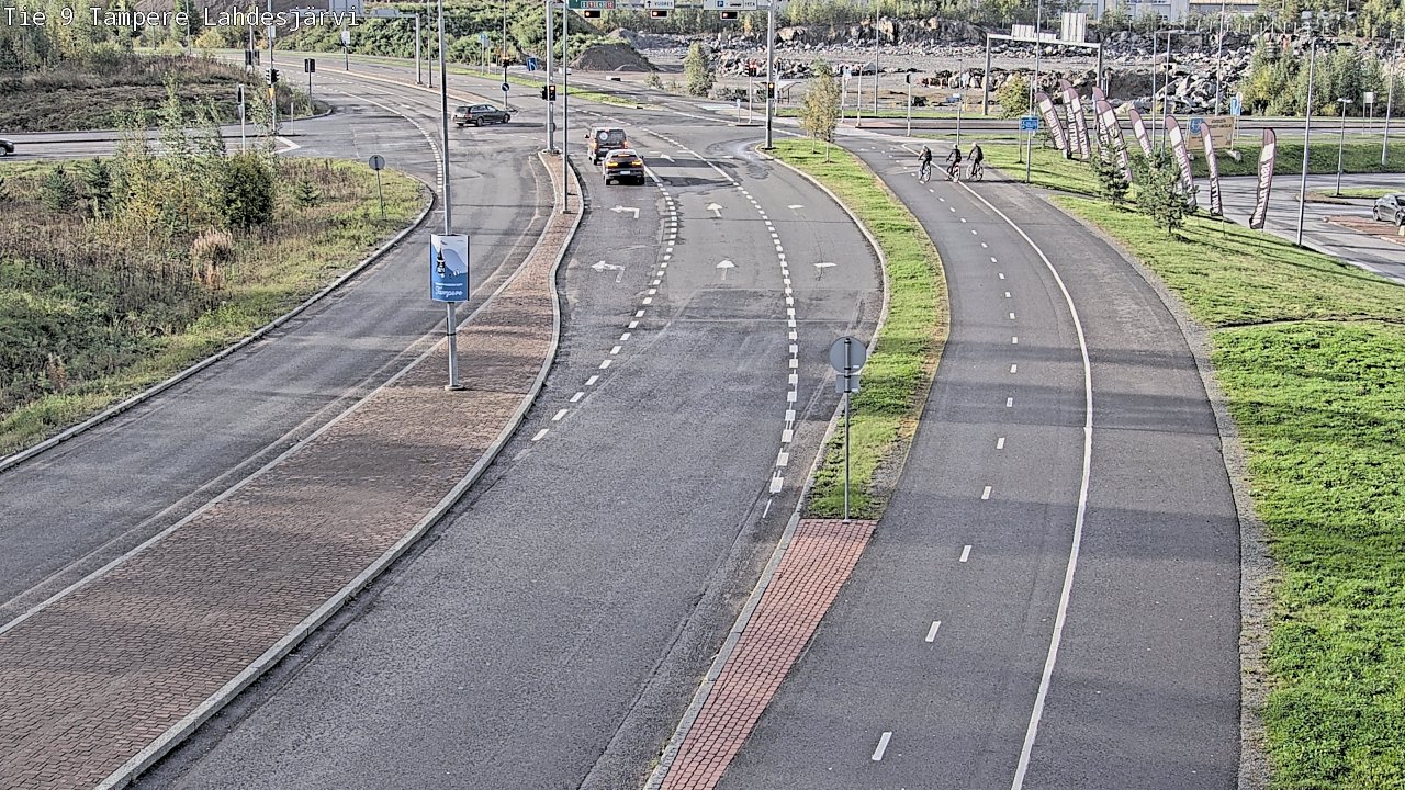 Weather Camera Image Road 9 Tampere, Lahdesjärvi, Tampere, Pirkanmaa