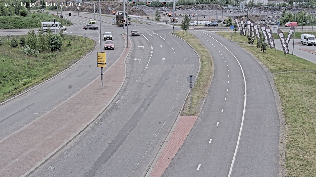 Kelikamerat Kuva Tie 9 Tampere, Lahdesjärvi, Tampere, Pirkanmaa