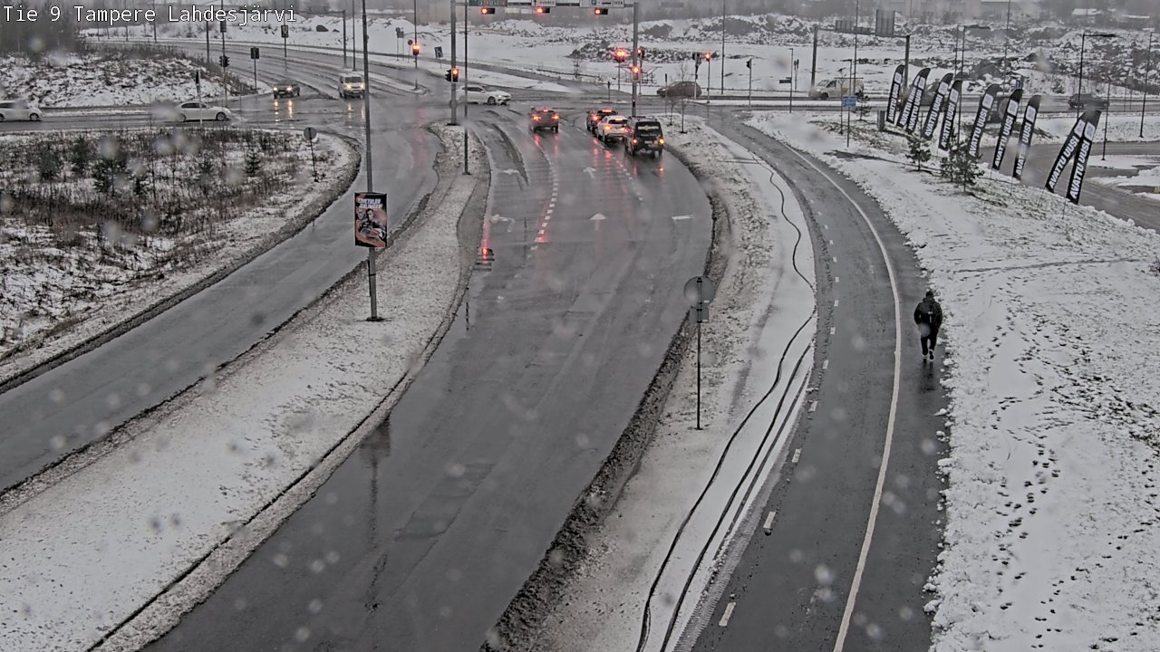 Weather Camera Image Road 9 Tampere, Lahdesjärvi, Tampere, Pirkanmaa