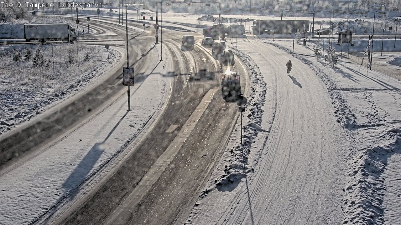 Weather Camera Image Road 9 Tampere, Lahdesjärvi, Tampere, Pirkanmaa