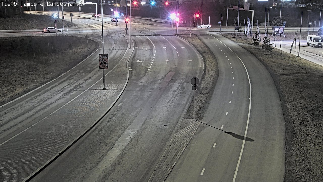 Weather Camera Image Väg 9 Tammerfors, Lahdesjärvi, Tampere, Pirkanmaa