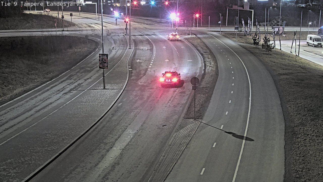 Weather Camera Image Väg 9 Tammerfors, Lahdesjärvi, Tampere, Pirkanmaa