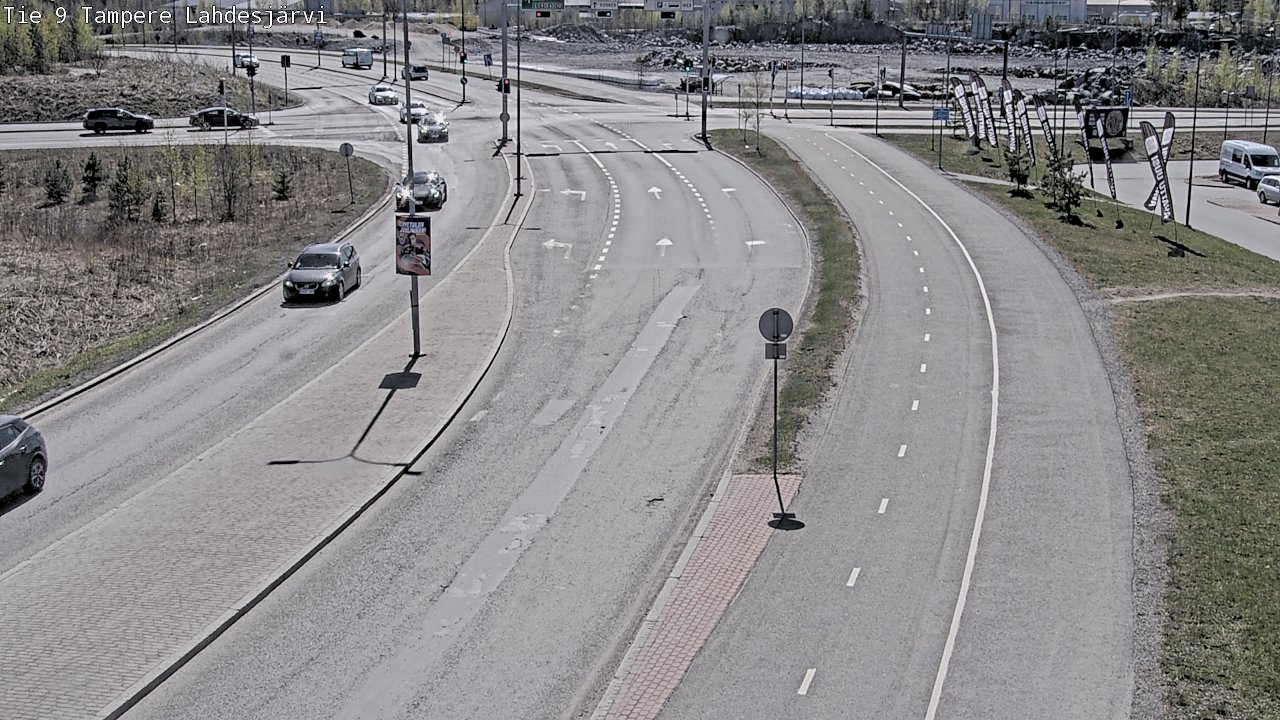 Kelikamerat Kuva Tie 9 Tampere, Lahdesjärvi, Tampere, Pirkanmaa