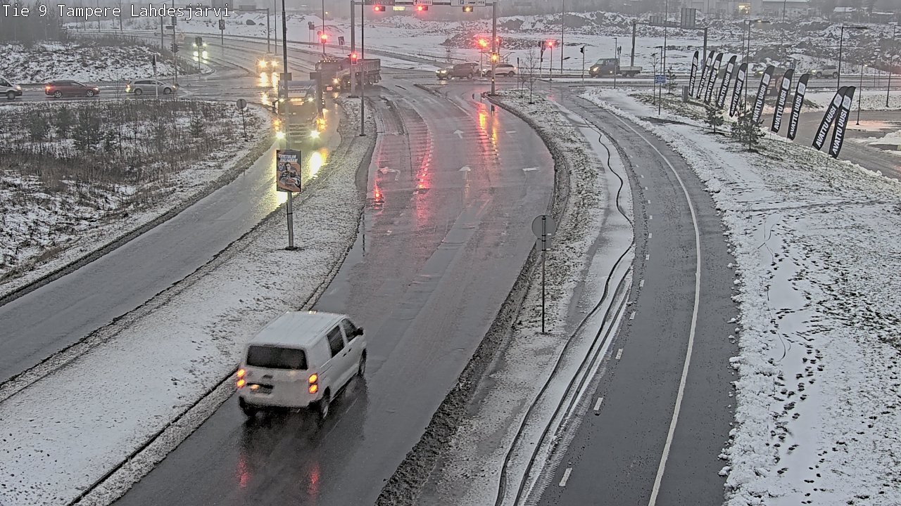 Weather Camera Image Road 9 Tampere, Lahdesjärvi, Tampere, Pirkanmaa