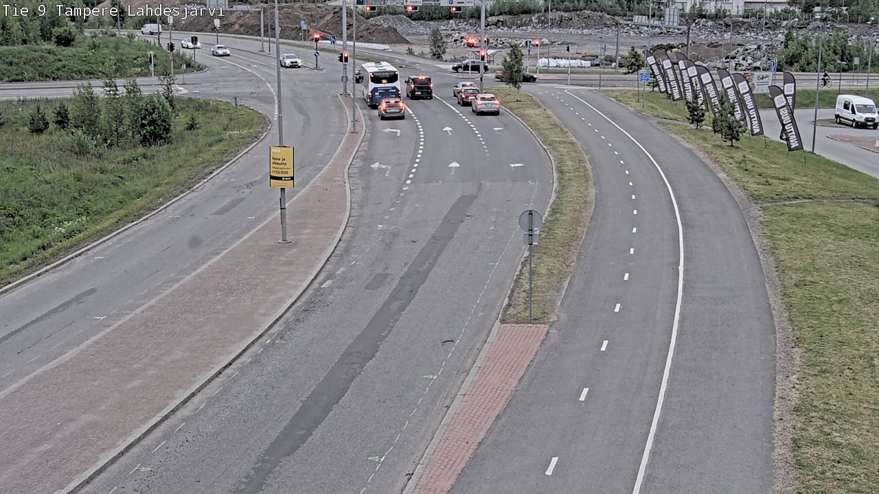Kelikamerat Kuva Tie 9 Tampere, Lahdesjärvi, Tampere, Pirkanmaa
