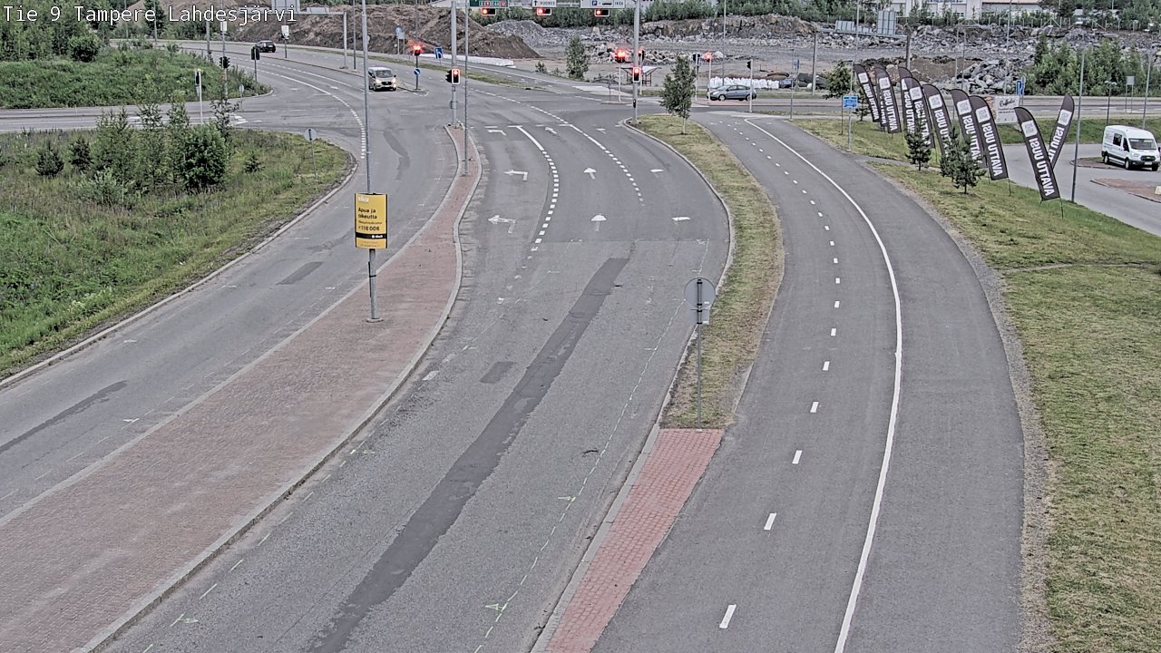 Kelikamerat Kuva Tie 9 Tampere, Lahdesjärvi, Tampere, Pirkanmaa
