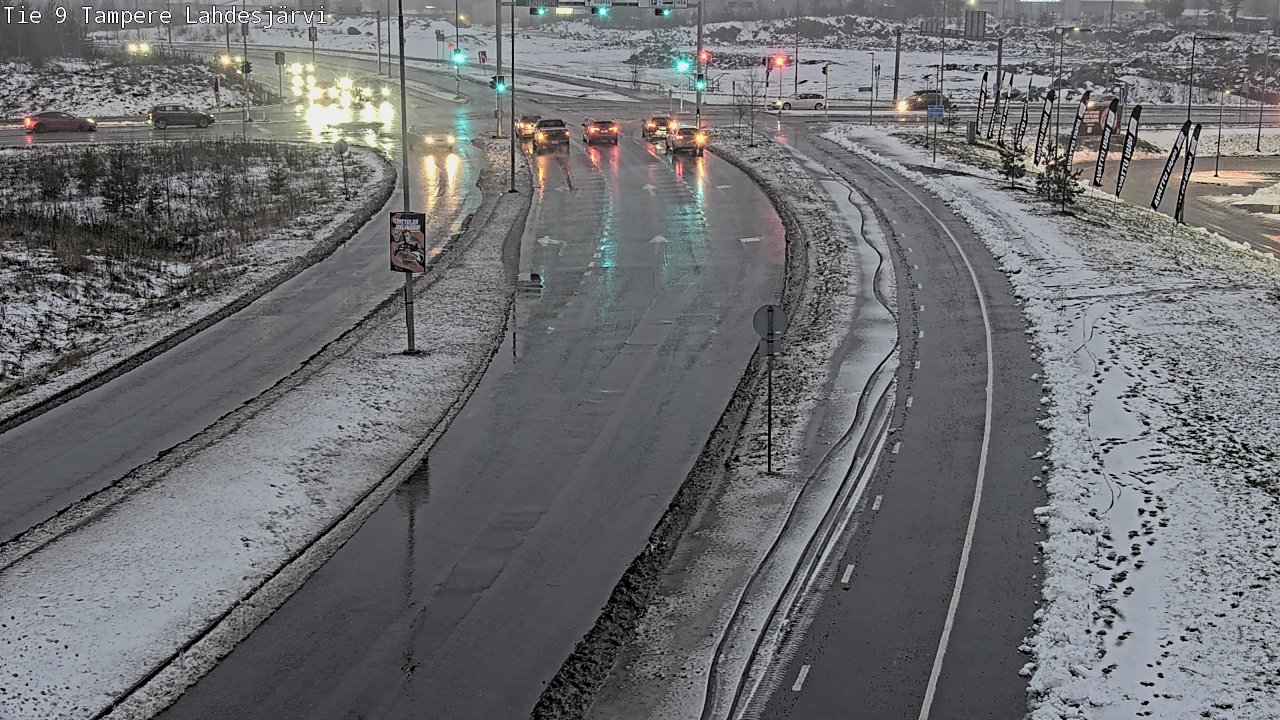 Weather Camera Image Road 9 Tampere, Lahdesjärvi, Tampere, Pirkanmaa