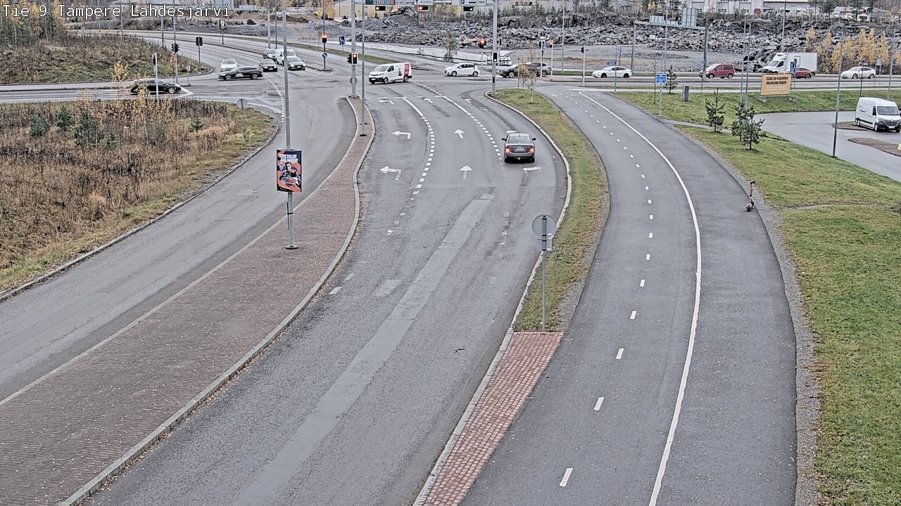 Kelikamerat Kuva Tie 9 Tampere, Lahdesjärvi, Tampere, Pirkanmaa