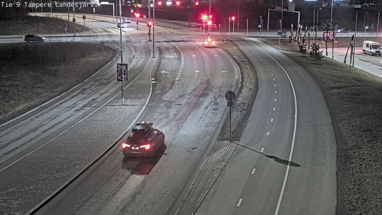 Weather Camera Image Väg 9 Tammerfors, Lahdesjärvi, Tampere, Pirkanmaa