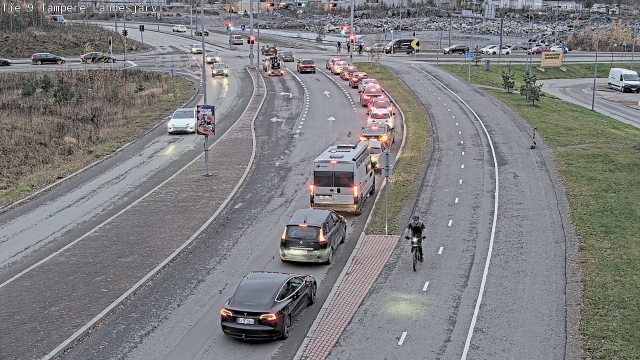 Kelikamerat Kuva Tie 9 Tampere, Lahdesjärvi, Tampere, Pirkanmaa