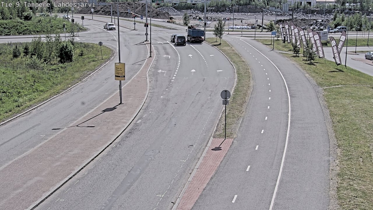 Kelikamerat Kuva Tie 9 Tampere, Lahdesjärvi, Tampere, Pirkanmaa