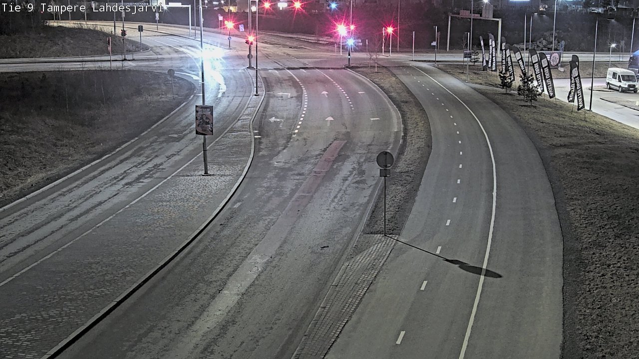 Weather Camera Image Väg 9 Tammerfors, Lahdesjärvi, Tampere, Pirkanmaa