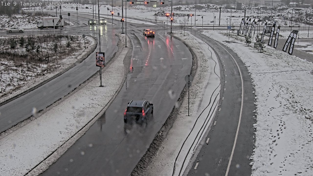 Weather Camera Image Road 9 Tampere, Lahdesjärvi, Tampere, Pirkanmaa