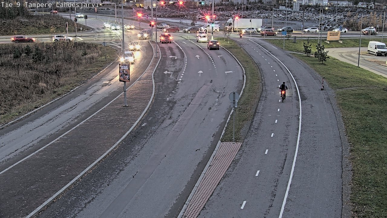 Kelikamerat Kuva Tie 9 Tampere, Lahdesjärvi, Tampere, Pirkanmaa