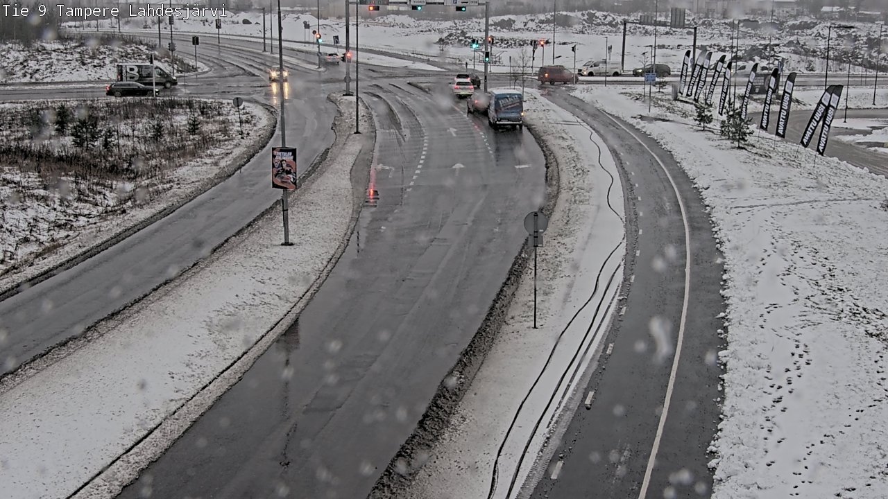 Weather Camera Image Road 9 Tampere, Lahdesjärvi, Tampere, Pirkanmaa