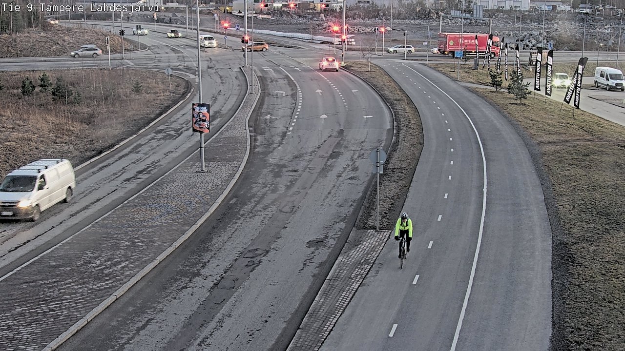 Weather Camera Image Road 9 Tampere, Lahdesjärvi, Tampere, Pirkanmaa