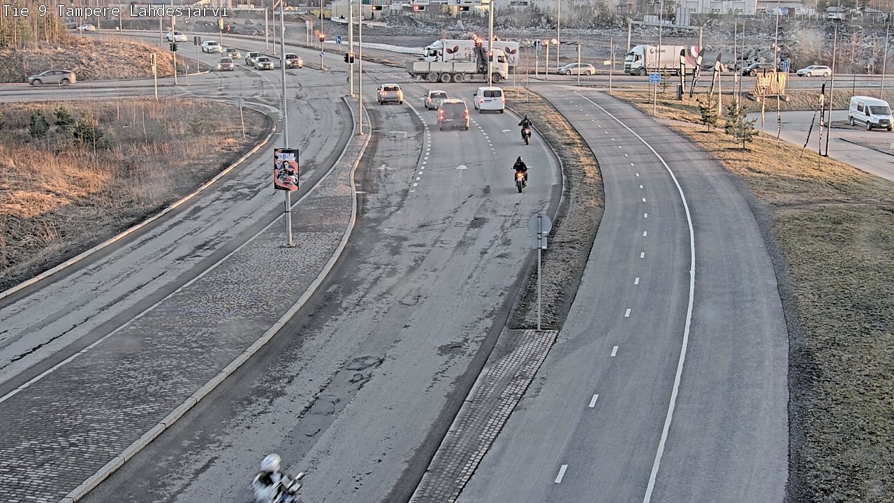 Weather Camera Image Road 9 Tampere, Lahdesjärvi, Tampere, Pirkanmaa