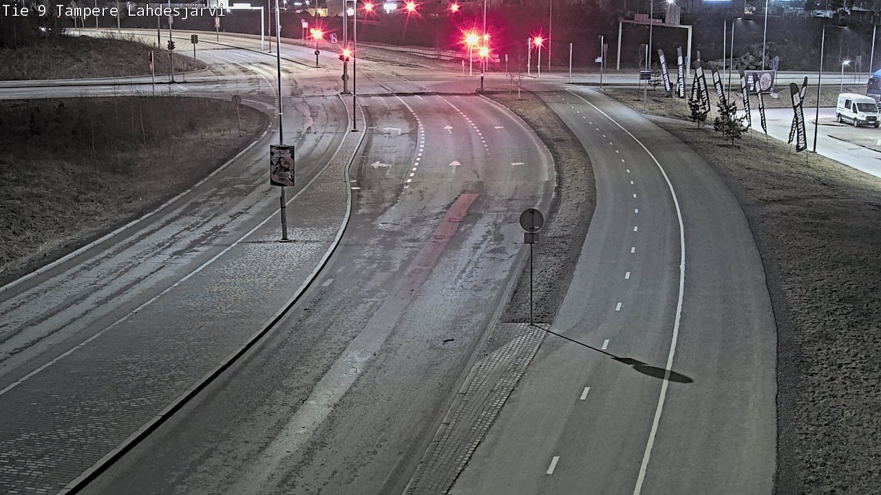 Weather Camera Image Väg 9 Tammerfors, Lahdesjärvi, Tampere, Pirkanmaa