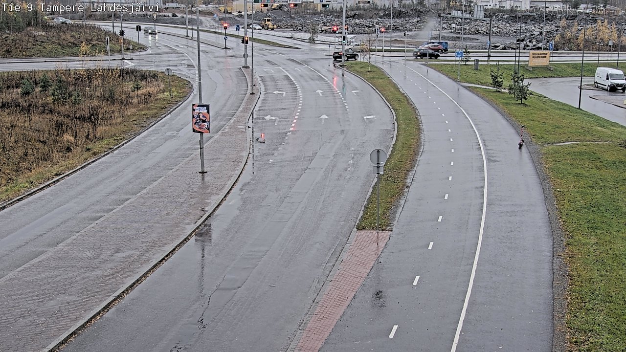 Weather Camera Image Road 9 Tampere, Lahdesjärvi, Tampere, Pirkanmaa