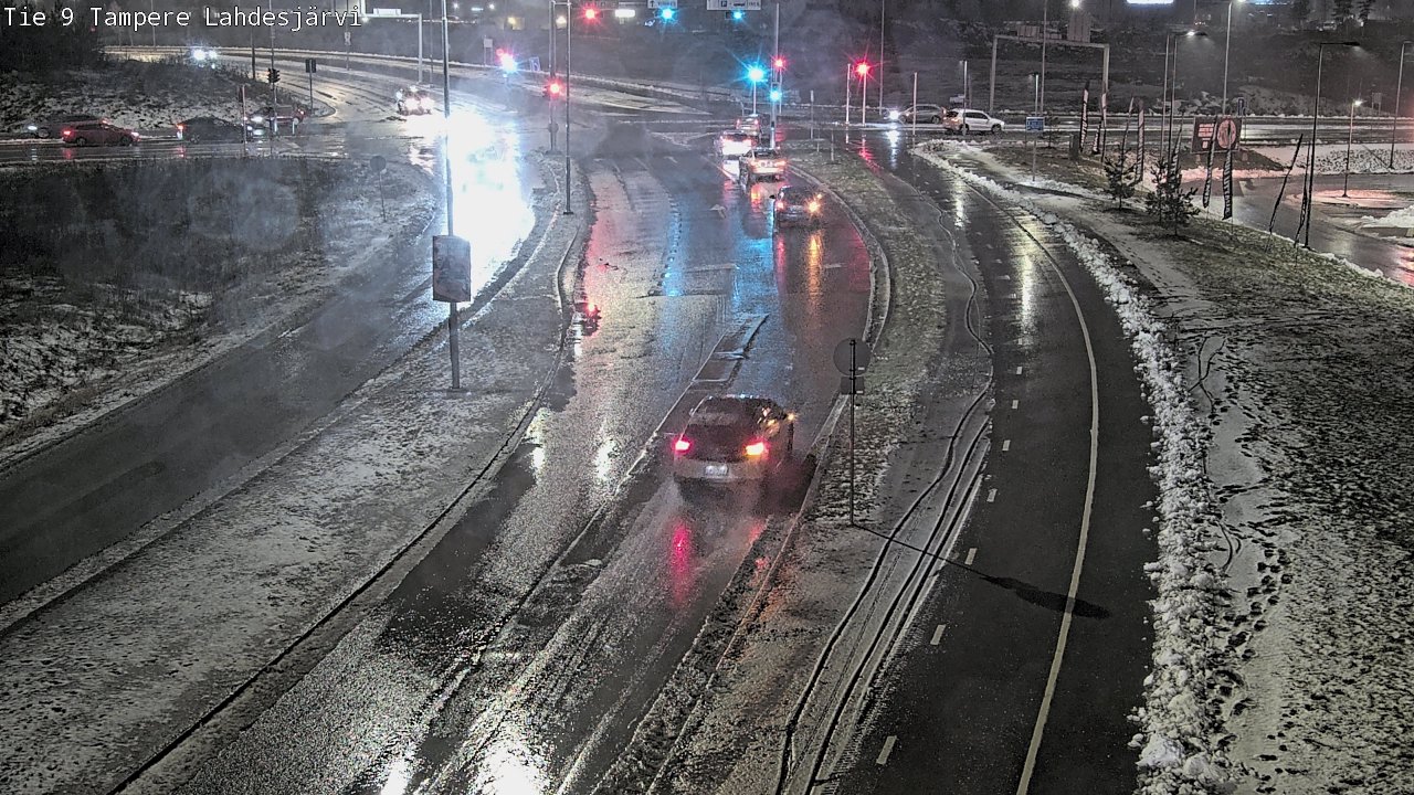 Weather Camera Image Road 9 Tampere, Lahdesjärvi, Tampere, Pirkanmaa