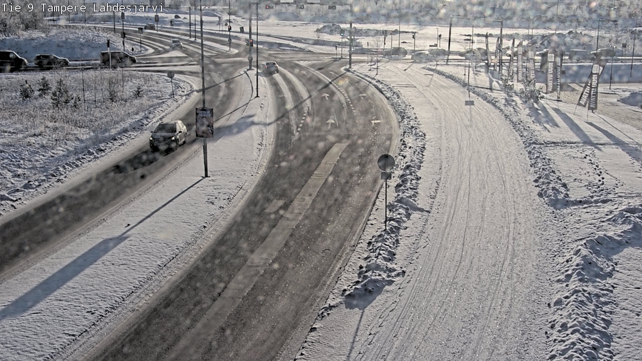 Weather Camera Image Road 9 Tampere, Lahdesjärvi, Tampere, Pirkanmaa