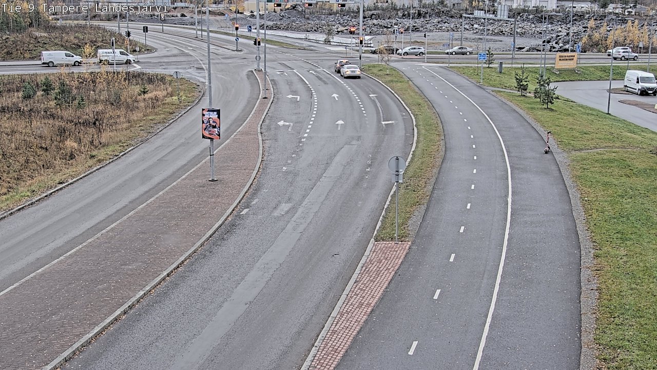 Kelikamerat Kuva Tie 9 Tampere, Lahdesjärvi, Tampere, Pirkanmaa