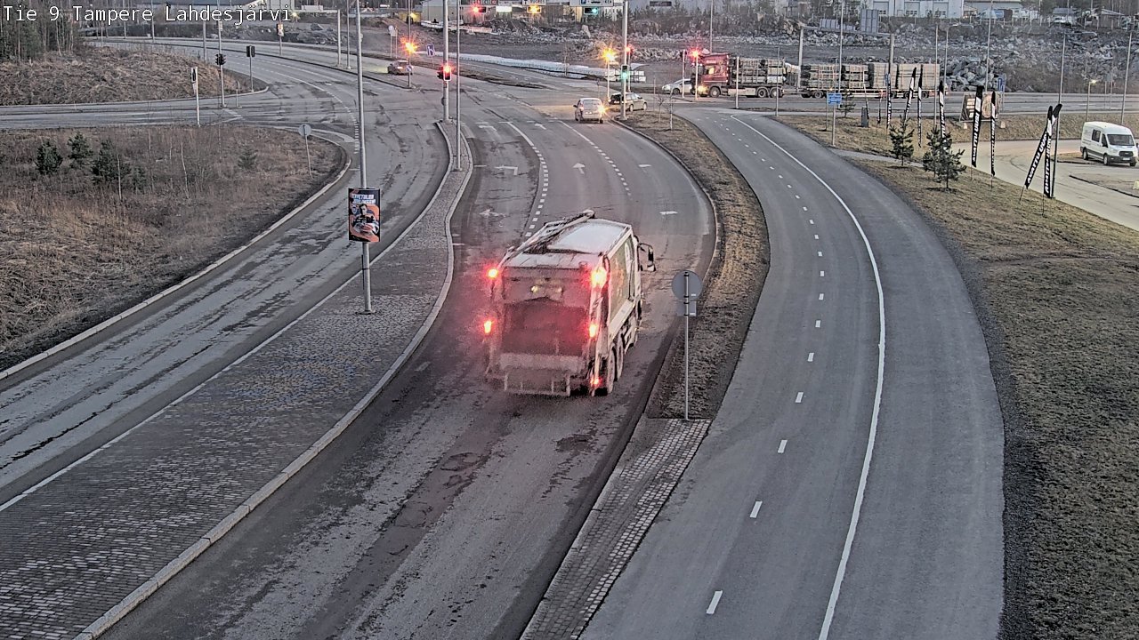 Weather Camera Image Väg 9 Tammerfors, Lahdesjärvi, Tampere, Pirkanmaa