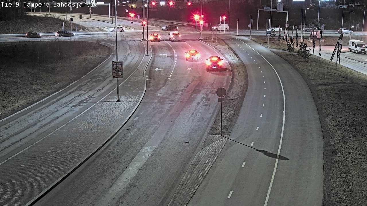 Weather Camera Image Väg 9 Tammerfors, Lahdesjärvi, Tampere, Pirkanmaa