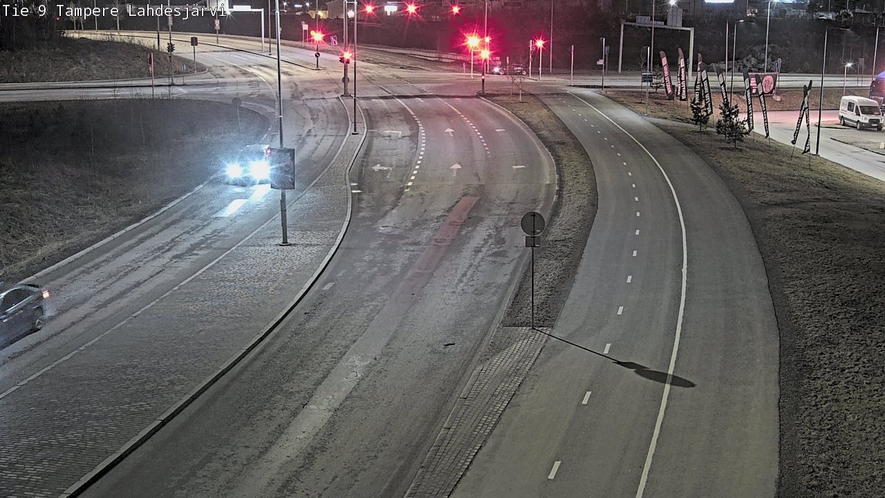 Weather Camera Image Väg 9 Tammerfors, Lahdesjärvi, Tampere, Pirkanmaa