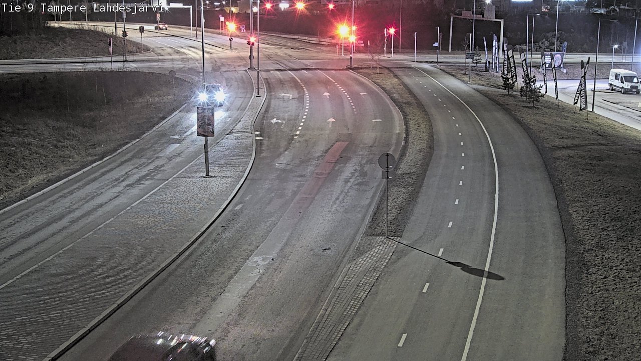 Weather Camera Image Väg 9 Tammerfors, Lahdesjärvi, Tampere, Pirkanmaa