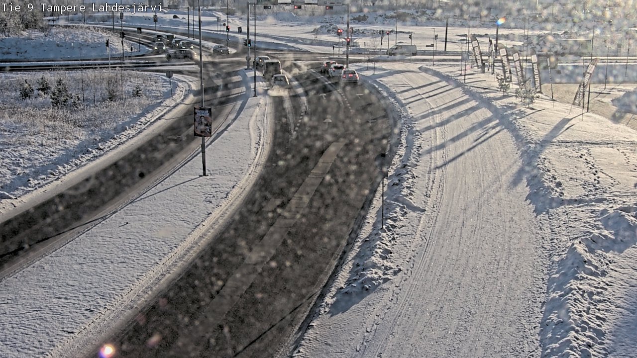 Weather Camera Image Road 9 Tampere, Lahdesjärvi, Tampere, Pirkanmaa