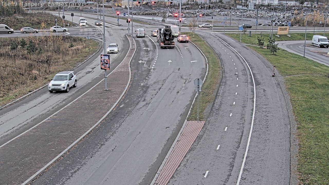 Kelikamerat Kuva Tie 9 Tampere, Lahdesjärvi, Tampere, Pirkanmaa