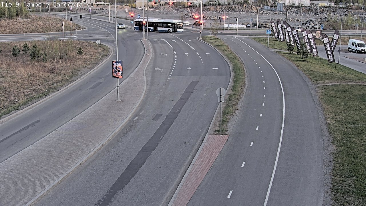 Weather Camera Image Road 9 Tampere, Lahdesjärvi, Tampere, Pirkanmaa
