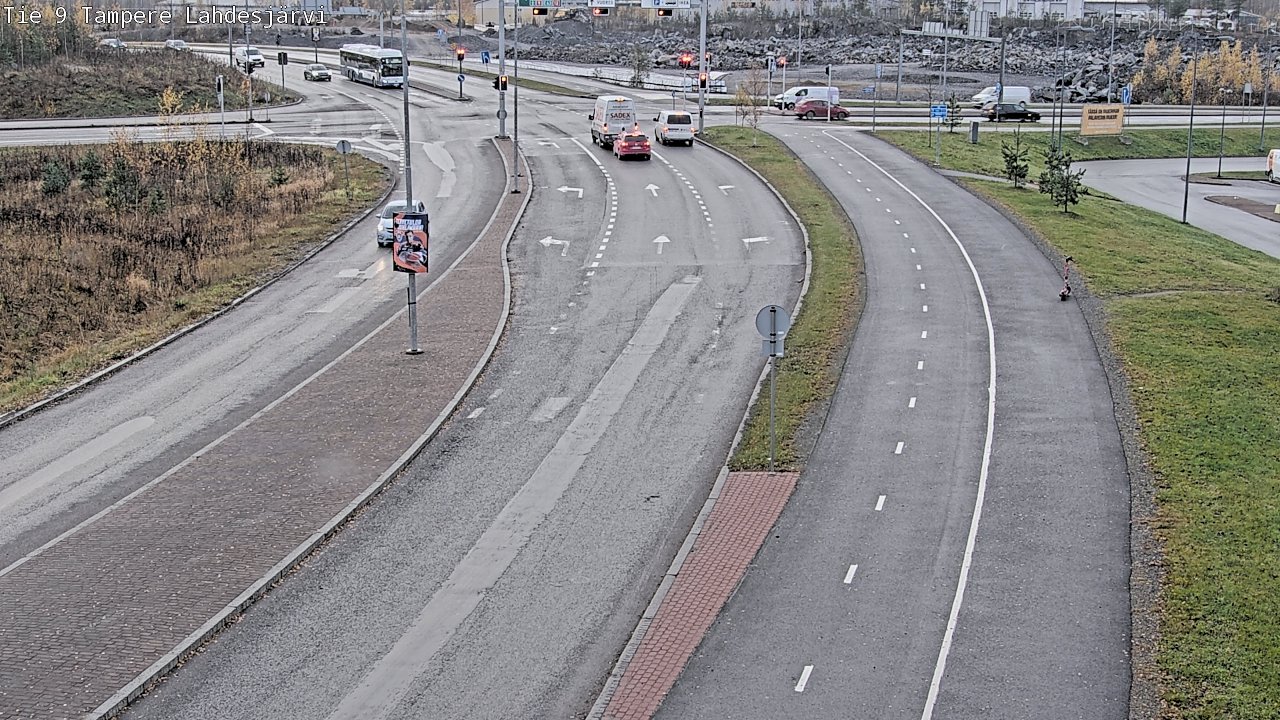 Kelikamerat Kuva Tie 9 Tampere, Lahdesjärvi, Tampere, Pirkanmaa