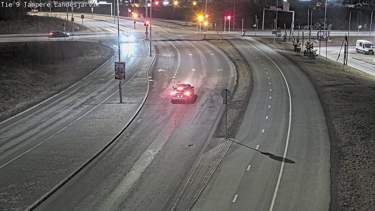 Weather Camera Image Väg 9 Tammerfors, Lahdesjärvi, Tampere, Pirkanmaa