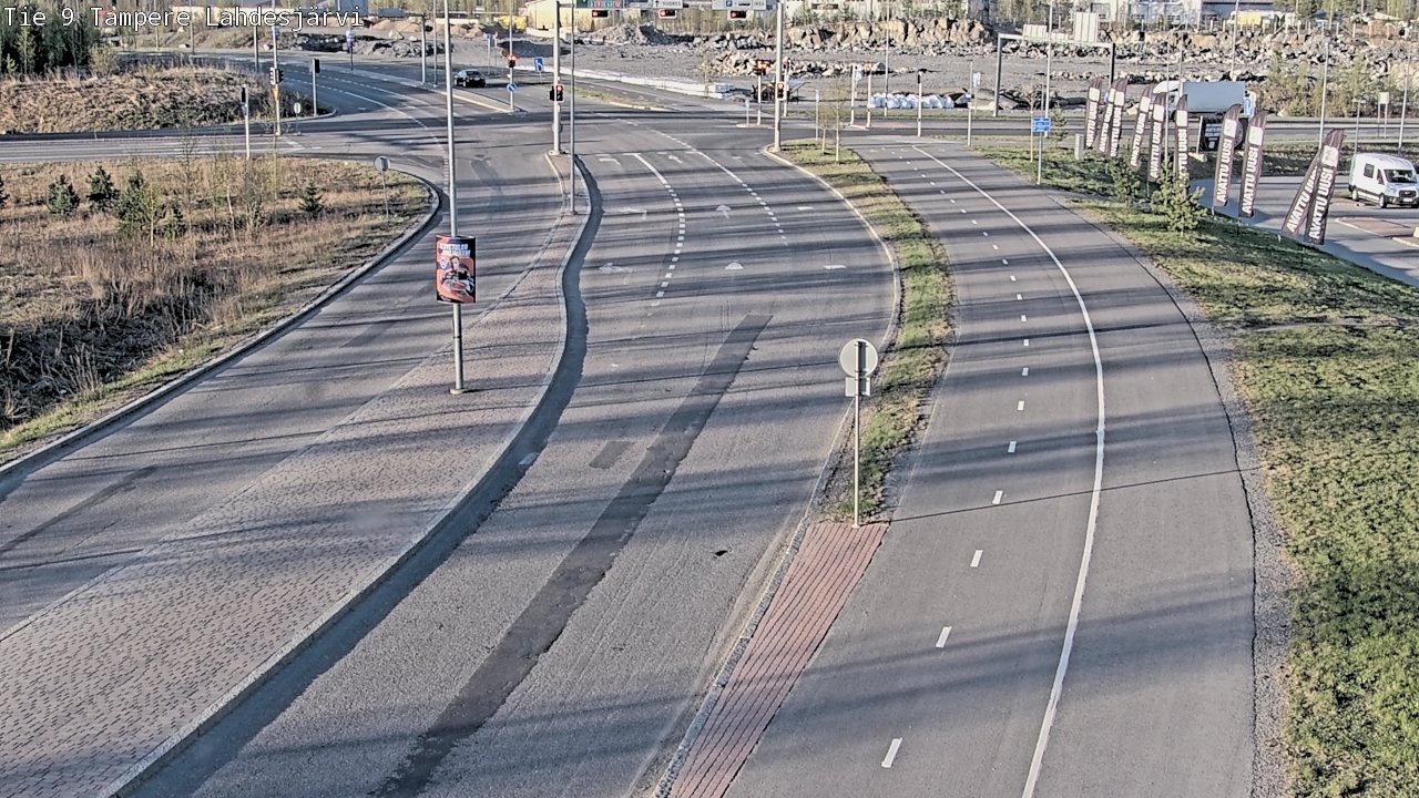 Weather Camera Image Road 9 Tampere, Lahdesjärvi, Tampere, Pirkanmaa