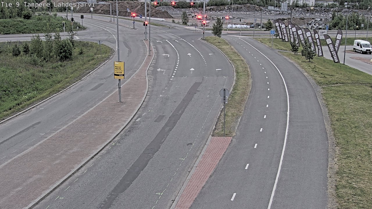 Kelikamerat Kuva Tie 9 Tampere, Lahdesjärvi, Tampere, Pirkanmaa