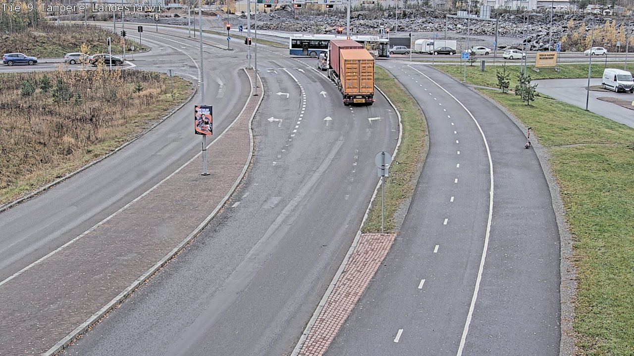 Kelikamerat Kuva Tie 9 Tampere, Lahdesjärvi, Tampere, Pirkanmaa