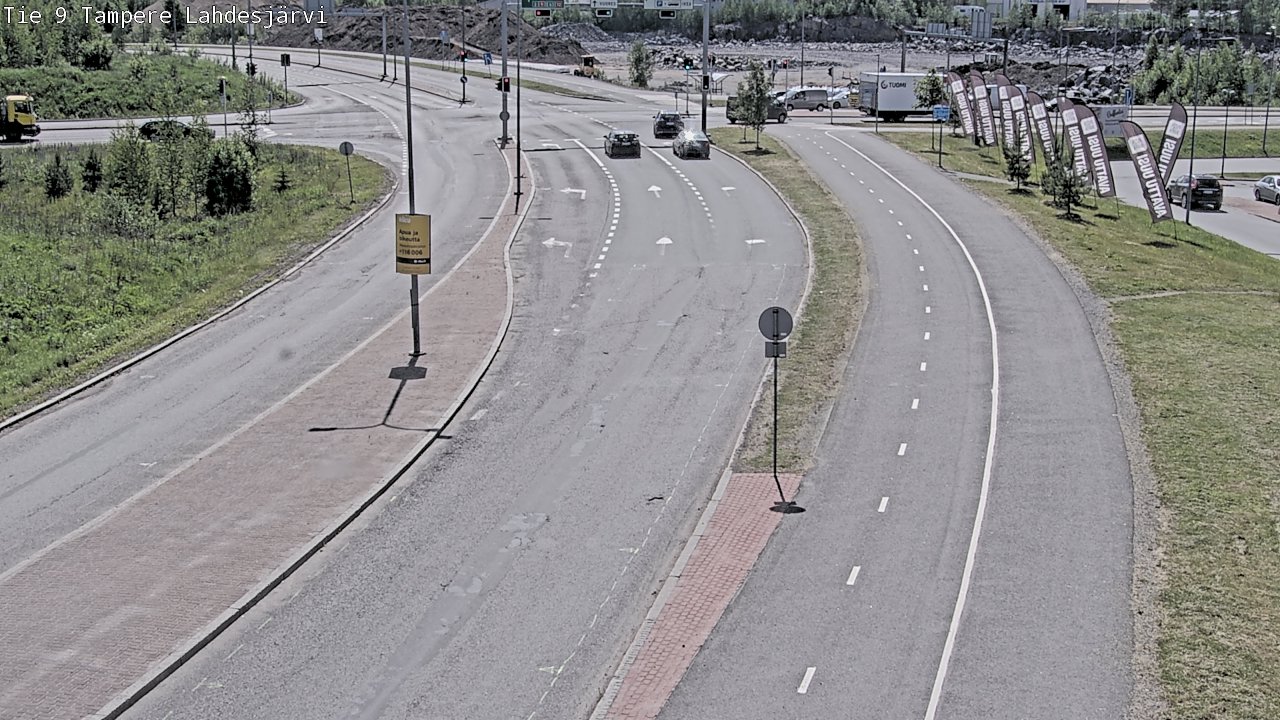 Kelikamerat Kuva Tie 9 Tampere, Lahdesjärvi, Tampere, Pirkanmaa