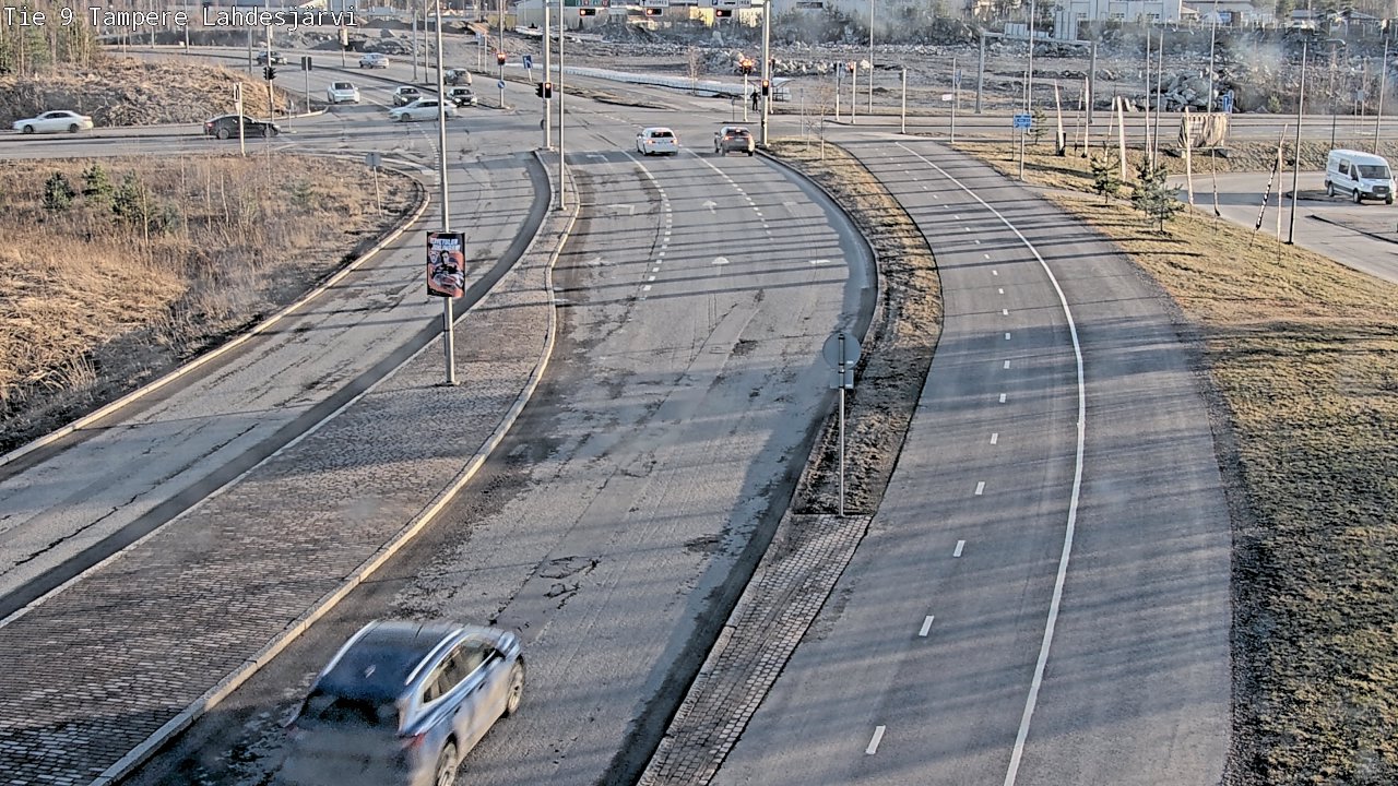 Weather Camera Image Road 9 Tampere, Lahdesjärvi, Tampere, Pirkanmaa