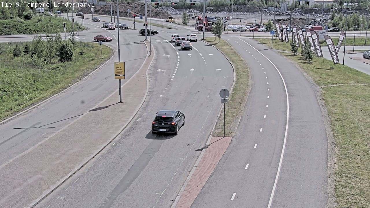 Kelikamerat Kuva Tie 9 Tampere, Lahdesjärvi, Tampere, Pirkanmaa