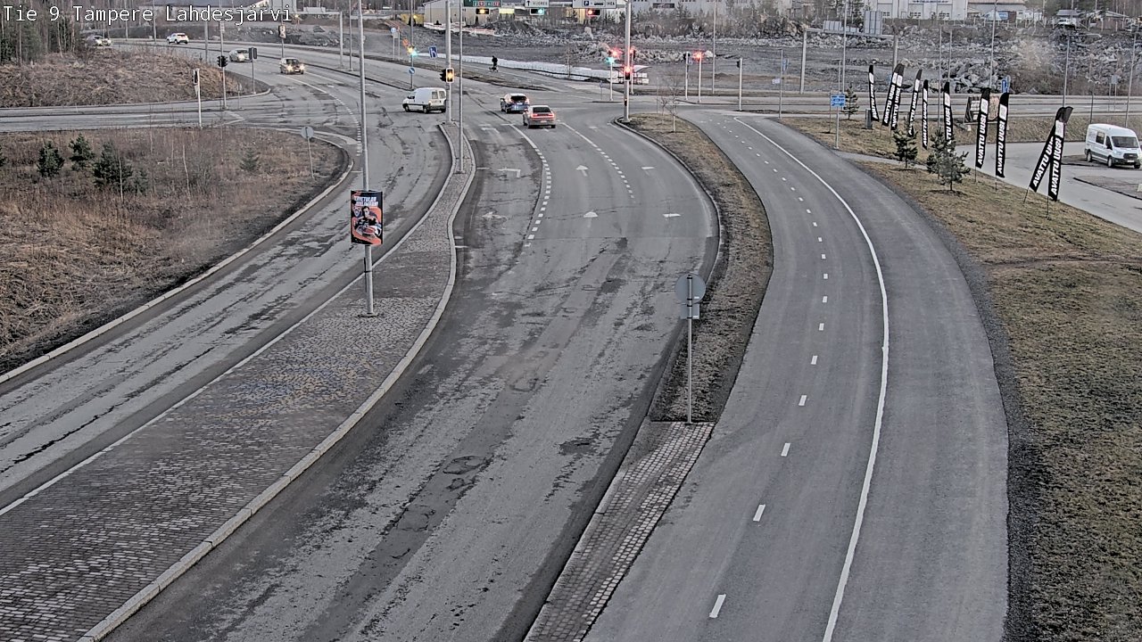 Weather Camera Image Road 9 Tampere, Lahdesjärvi, Tampere, Pirkanmaa