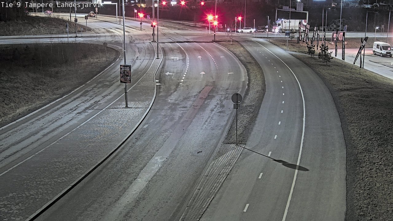 Weather Camera Image Väg 9 Tammerfors, Lahdesjärvi, Tampere, Pirkanmaa