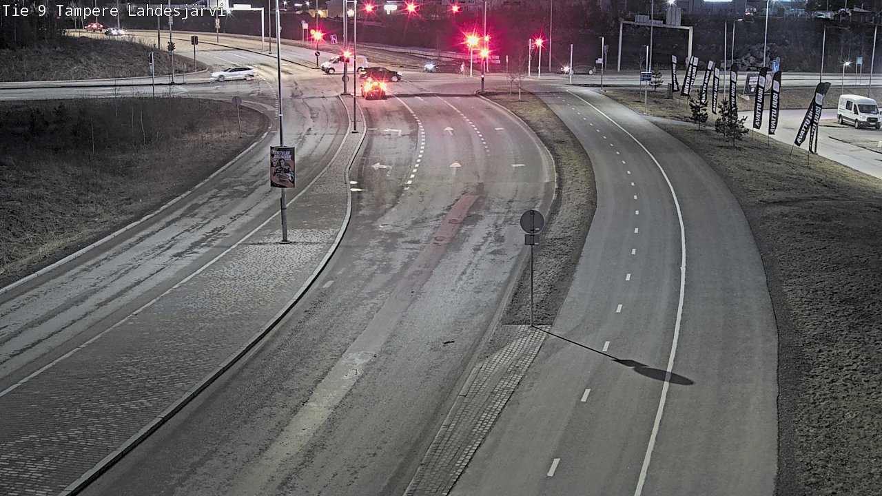Weather Camera Image Väg 9 Tammerfors, Lahdesjärvi, Tampere, Pirkanmaa