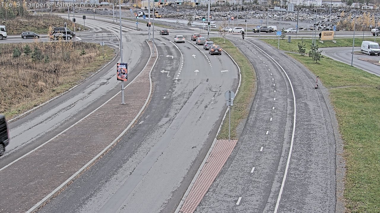 Kelikamerat Kuva Tie 9 Tampere, Lahdesjärvi, Tampere, Pirkanmaa