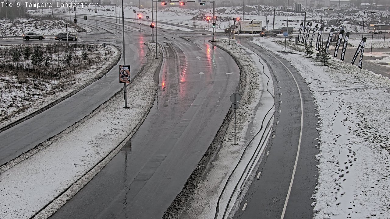 Weather Camera Image Road 9 Tampere, Lahdesjärvi, Tampere, Pirkanmaa